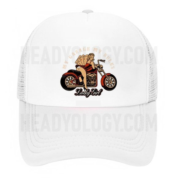 Naughty Girl Motorcycle Hats For Women (choose your color) - Picture 8 of 9